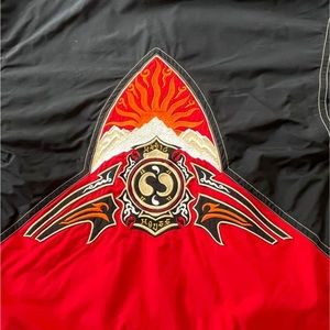 Bogner winter jacket ski snowboarding vintage magic house ying yang jacket